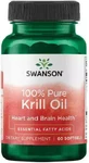 Swanson 100% Pure Krill Oil 60 софтгелей