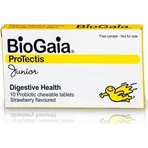 Дитячі пробіотики BioGaia ProGaia ProTectis Junior Пробіотики для дітей 10 жувальних таблеток Полуниця: ціни та характеристики