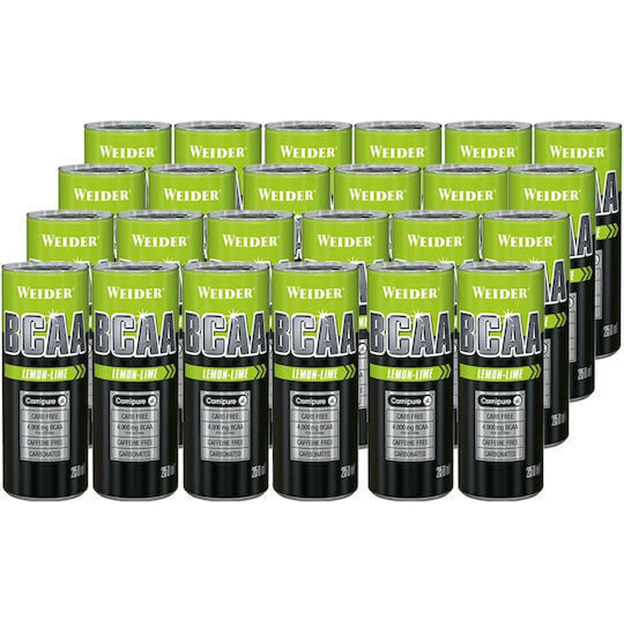Weider Bcaa Rtd 24 x 250ml Lemon Lime: цены и характеристики