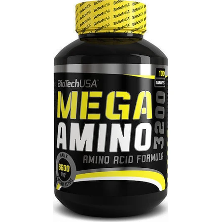 Biotech USA Mega Amino 3200 100 таблеток без вкуса: цены и характеристики