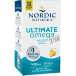 Nordic Naturals Ultimate Omega Xtra 1480 мг Спеціальна дієтична добавка 60 м'яких гелів Лимон: ціни та характеристики