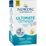Nordic Naturals Ultimate Omega Xtra 1480 мг Спеціальна дієтична добавка 60 м'яких гелів Лимон