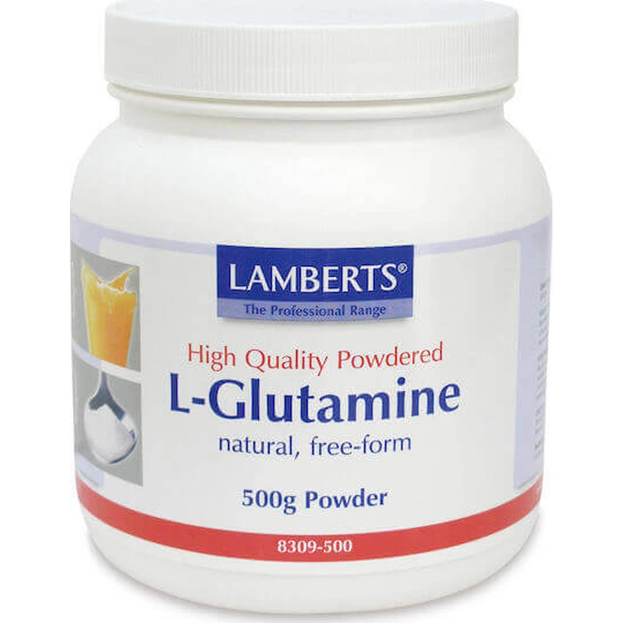 Lamberts L-Glutamine 500mg 500gr Без смаку: ціни та характеристики