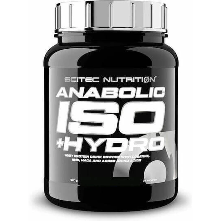 Scitec Nutrition Анаболічний ізо+гідро сироватковий протеїн з креатином без глютену зі смаком шоколаду 920гр: ціни та характеристики