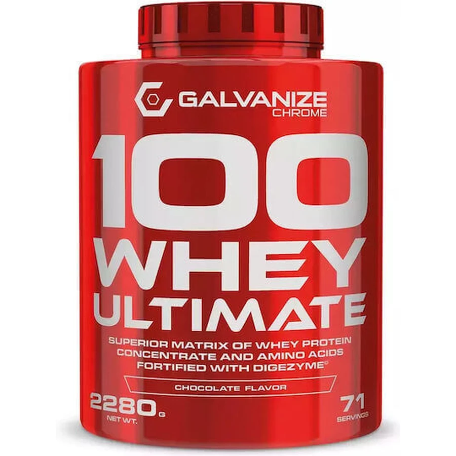 Galvanize Nutrition 100 Whey Ultimate сироватковий протеїн зі смаком шоколаду 2,28 кг: ціни та характеристики