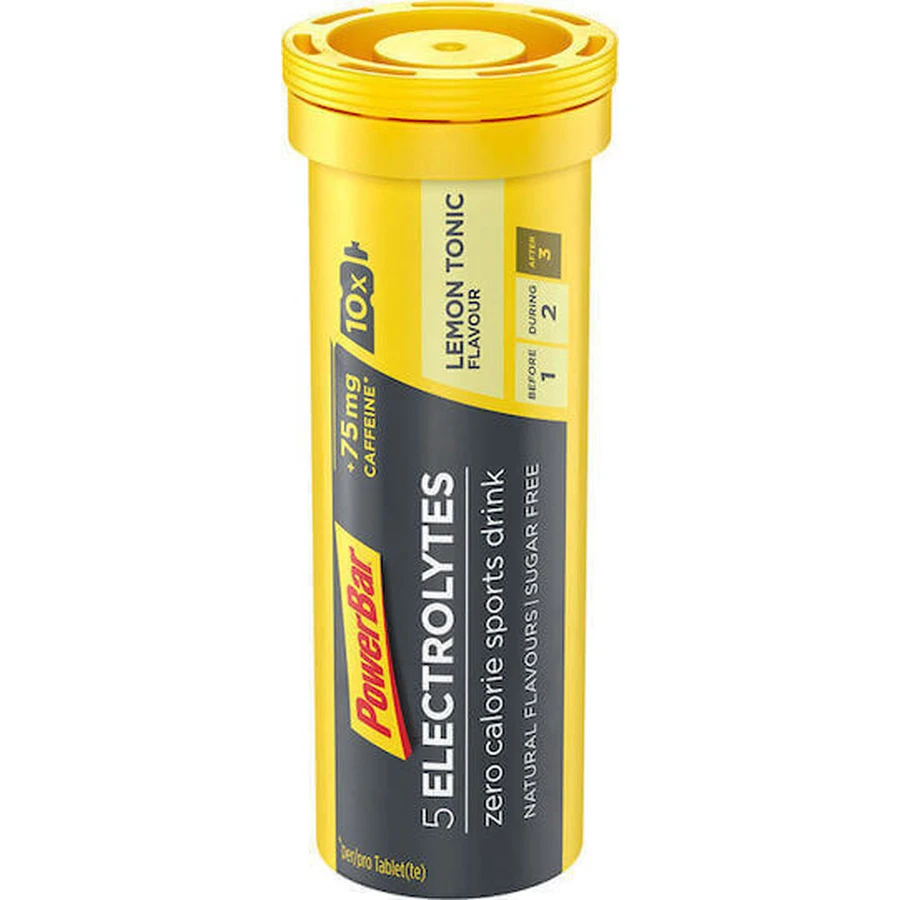 PowerBar 5 Electrolytes Лимонний тонік 10 шматочків ef: ціни та характеристики