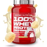 Scitec Nutrition 100% Whey Профессиональный сывороточный протеин Whey Protein без глютена со вкусом банана 920 гр.