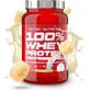 Scitec Nutrition 100% Whey Профессиональный сывороточный протеин Whey Protein без глютена со вкусом банана 920 гр.