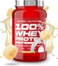 Scitec Nutrition 100% Whey Профессиональный сывороточный протеин Whey Protein без глютена со вкусом банана 920 гр.