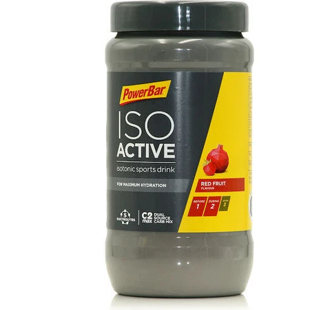 Ізотонічний спортивний напій PowerBar IsoActive Red Fruit 600гр: ціни та характеристики