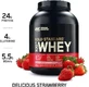 Optimum Nutrition Gold Standard 100% сывороточный протеин со вкусом вкусной клубники 2,27 кг