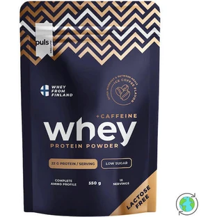 Puls Nutrition Сывороточный протеин Whey Whey Protein без лактозы со вкусом холодного кофе 550гр