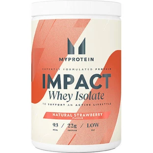 Myprotein Impact Whey Protein Ізолят сироваткового протеїну зі смаком натуральної полуниці 480гр