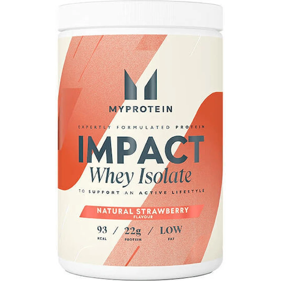 Myprotein Impact Whey Изолят сывороточного протеина Сывороточный протеин со вкусом натуральной клубники 480гр: цены и характеристики