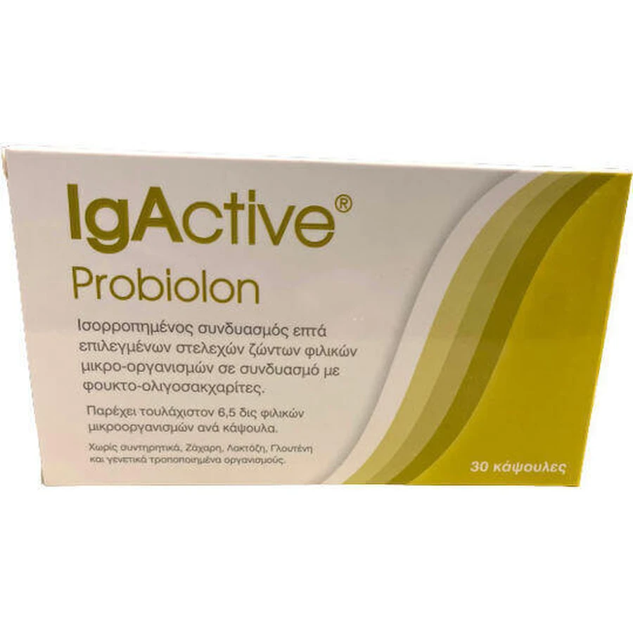 Пробіотики IgActive Probiolon 30 капс.: ціни та характеристики