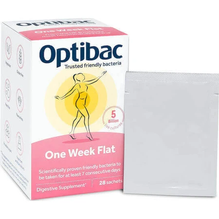 OptiBac для плоского животика пробіотики 56гр: ціни та характеристики