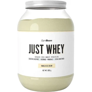 GymBeam Just Whey Сывороточный протеин со вкусом ванильного мороженого 1 кг