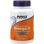 Now Foods Молекулярно дистильований риб'ячий жир Омега 3 1000 мг 90 м'яких гелів без смаку: ціни та характеристики