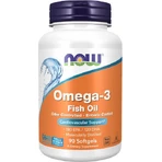 Now Foods Молекулярно дистильований риб'ячий жир Омега 3 1000 мг 90 м'яких гелів без смаку: ціни та характеристики