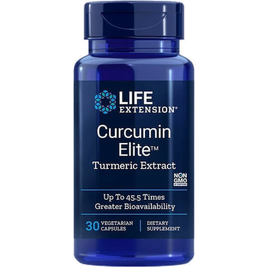 Life Extension Curcumin Elite Turmeric Extract 30 растительных капсул: цены и характеристики