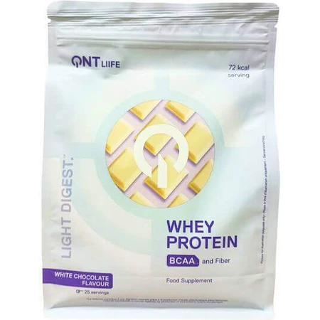 QNT Light Digest Whey Protein Сывороточный протеин без глютена со вкусом белого шоколада 500 гр.: цены и характеристики