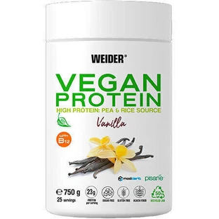 Weider Веганский протеин без глютена и лактозы с ванильным вкусом 750 гр.