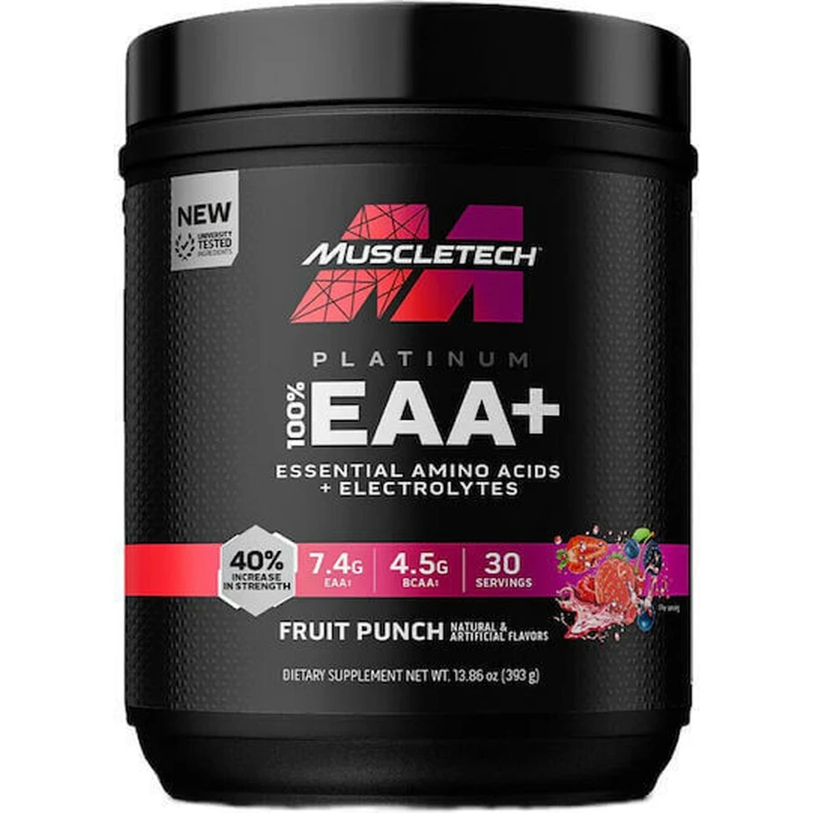 Muscletech Platinum 100% Eaa+ 393 Грамм Фруктовый пунш: цены и характеристики