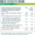 Dymatize ISO 100 гідролізований прозорий сироватковий протеїн зі смаком льодяника з лісових ягід 528гр: ціни та характеристики