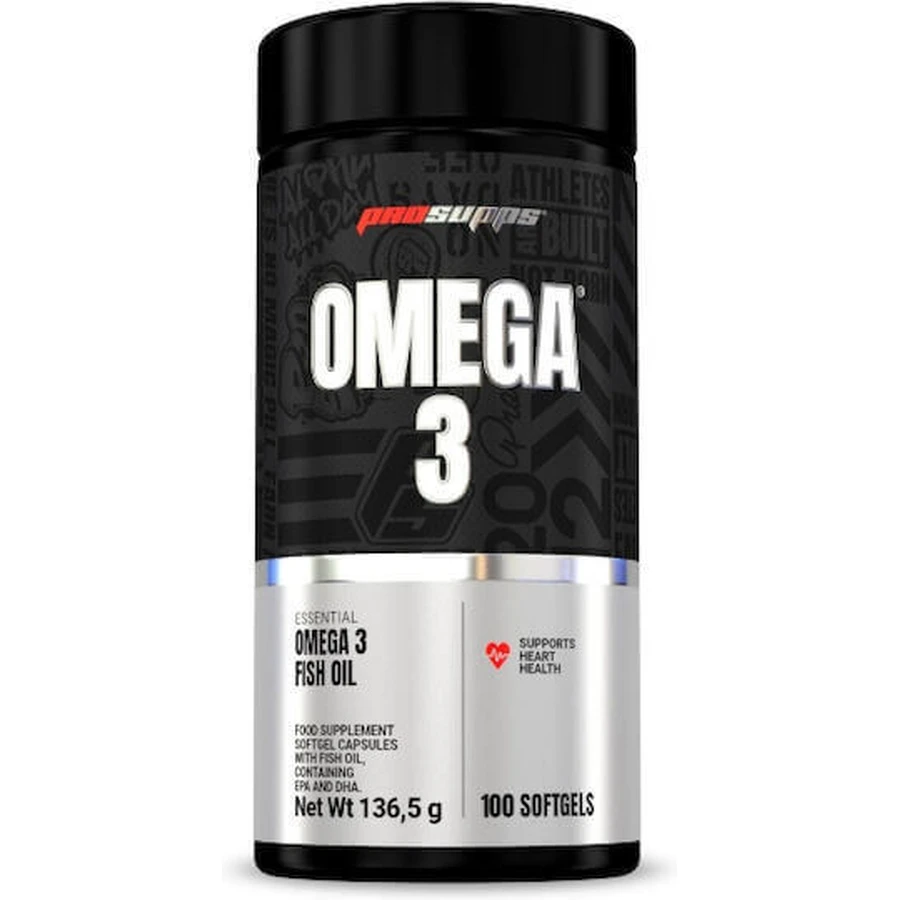 ProSupps Омега 3 1000 мг 100 софтгелей неароматизированных: цены и характеристики