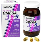 Health Aid Balanced Omega 3 6 9 60 softgels Unflavoured: цены и характеристики