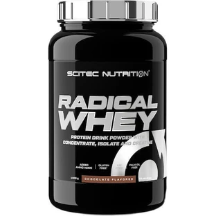 Scitec Nutrition Radical Whey Сироватковий протеїн з креатином без глютену зі смаком шоколаду 1 кг