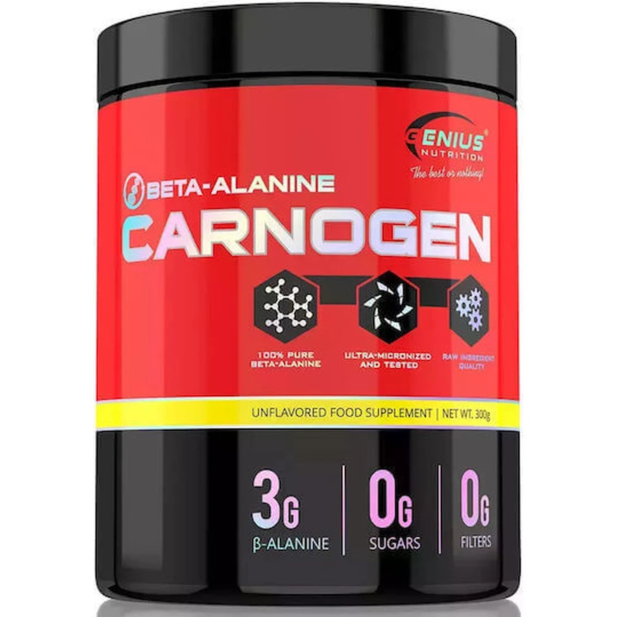 Genius Nutrition Carnogen Beta-Alanine 300гр без смаку: ціни та характеристики