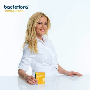 Olonea Bacteflora Junior Імунні пробіотики для дітей 15 рослинних капсул