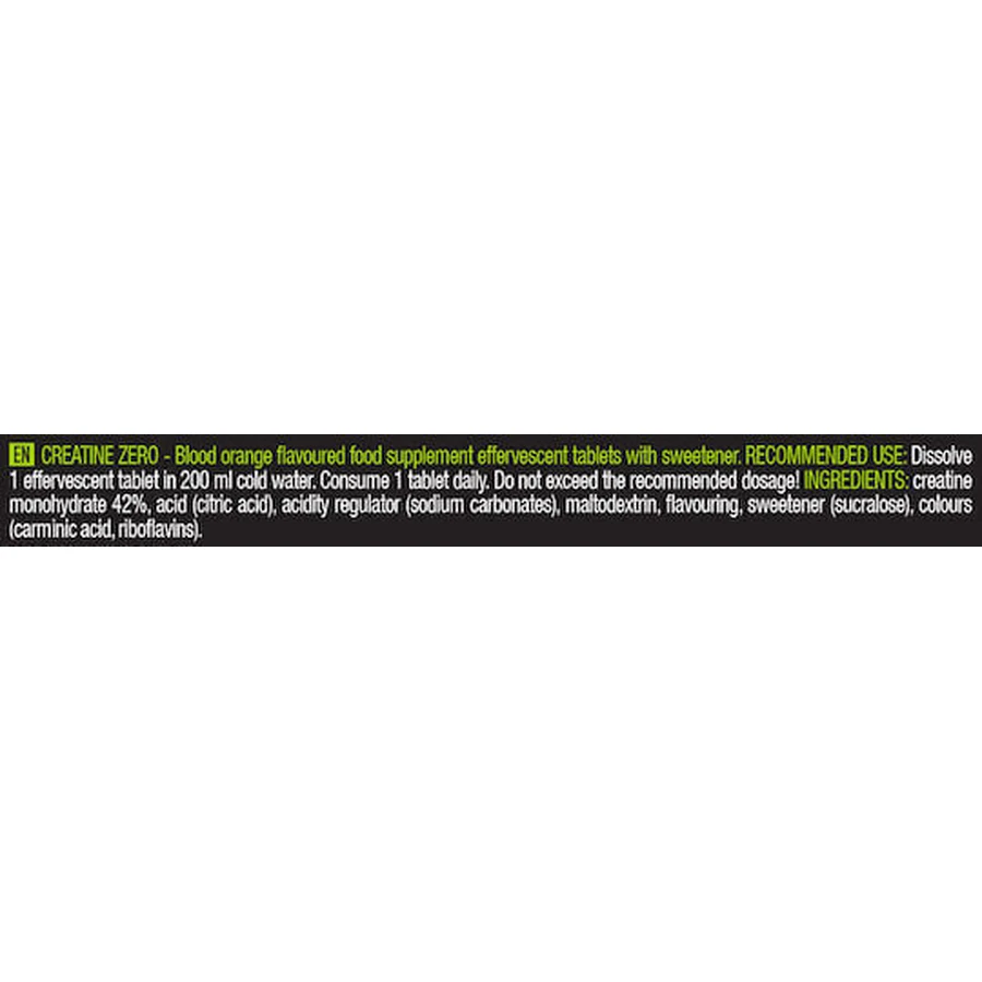 Biotech USA Creatine Zero Effervescent Blue Grapefruit 18 fillet eff: цены и характеристики