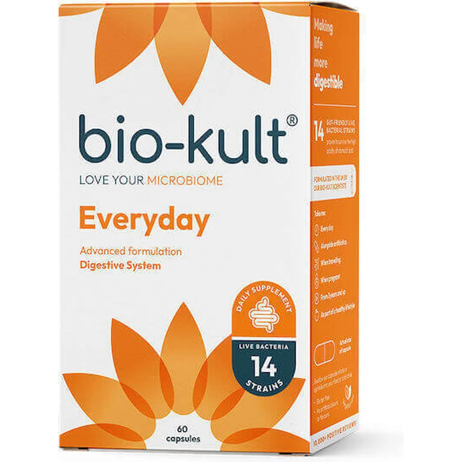 Bio-Kult Everyday Probiotic 60 капс: цены и характеристики