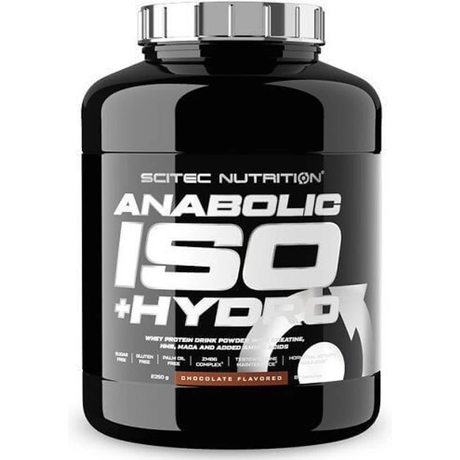 Scitec Nutrition Анаболічний ізо+гідро сироватковий протеїн з креатином без глютену зі смаком шоколаду 2,35 кг: ціни та характеристики