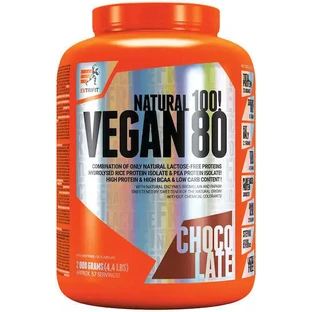 Extrifit Vegan 80 без глютену та лактози зі смаком шоколаду 2 кг