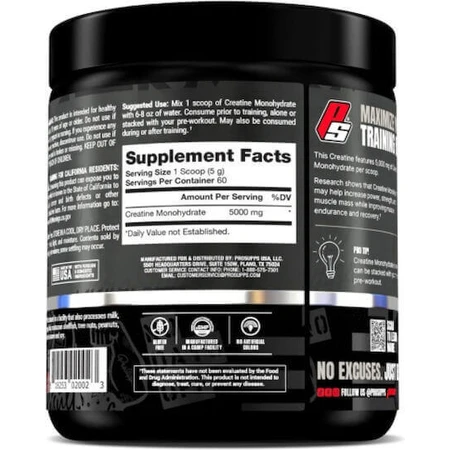ProSupps Креатин моногидрат неароматизированный 300 гр.: цены и характеристики