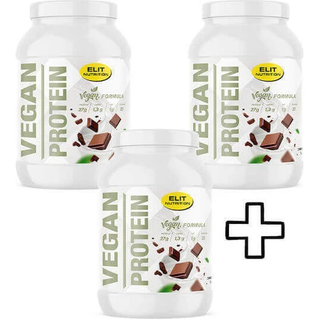 Elit Nutrition Vegan Protein 750g Vanilla & Elit Nutrition Vegan Protein 750g Chocolate & Elit Nutrition Vegan Protein 750g Vanilla: ціни та характеристики