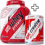 Immortal Nutrition Immortal 100% Whey Protein 2000gr Strawberry Banana & Epic Creatine Micronized 500gr Unfavored: ціни та характеристики