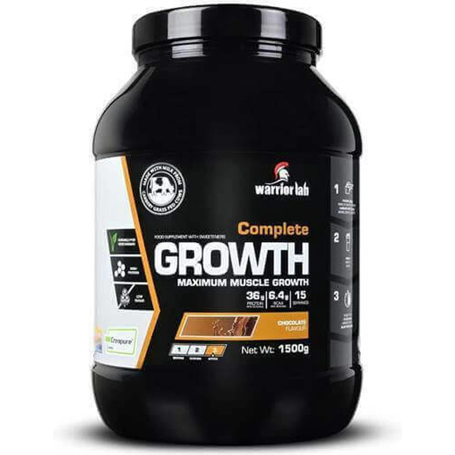 Warrior Lab Complete Growth з креатином та шоколадним смаком 1,5 кг: ціни та характеристики
