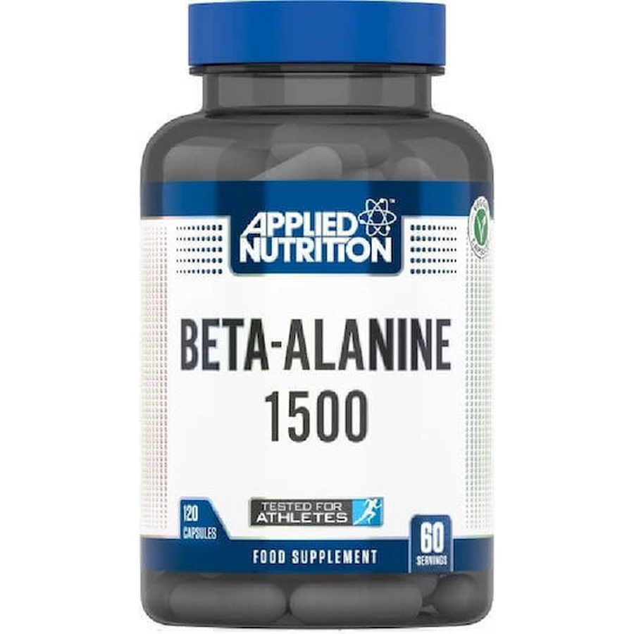 Applied Nutrition Бета-аланін 1500 мг 120 капсул: ціни та характеристики
