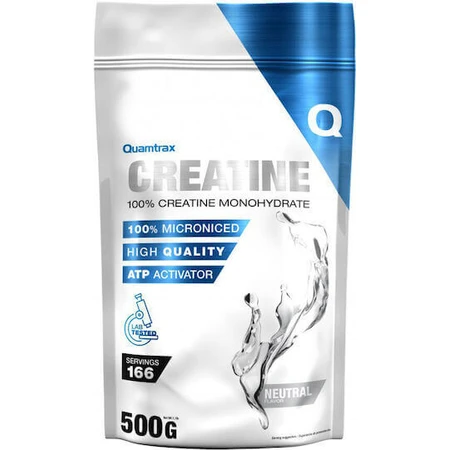 Quamtrax Nutrition Creatine Powder Bag Neutral 500gr: ціни та характеристики