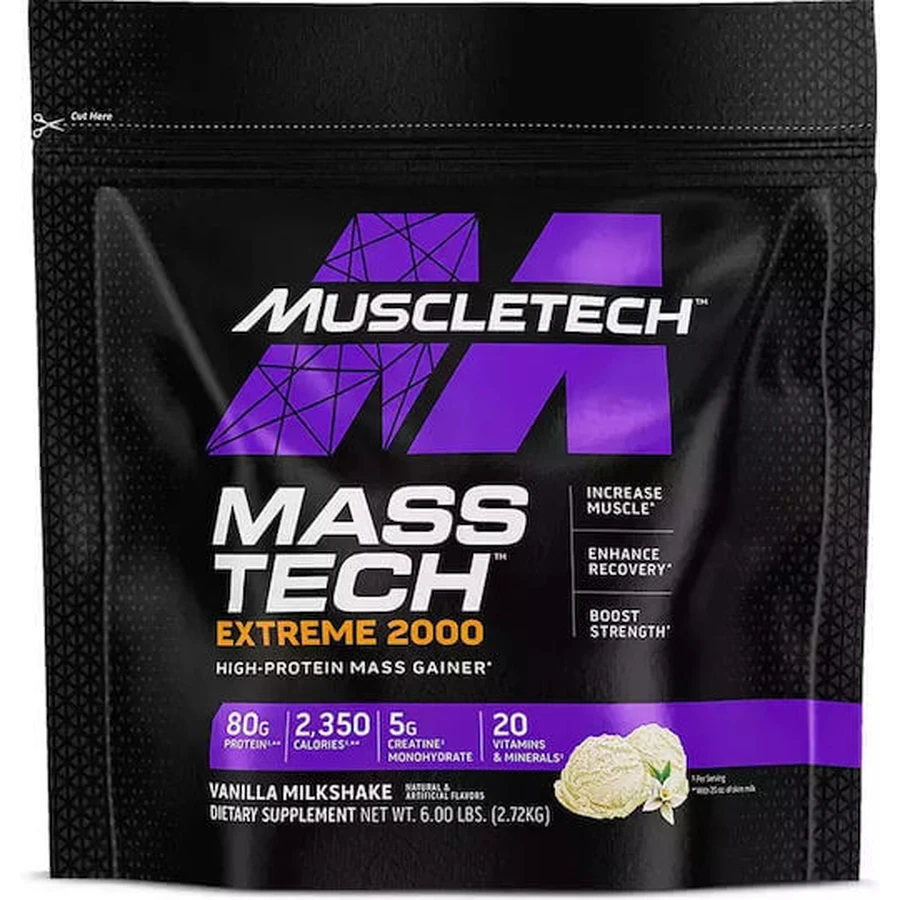 MuscleTech Masstech Masstech со вкусом ванильного милкшейка 2,72 кг: цены и характеристики