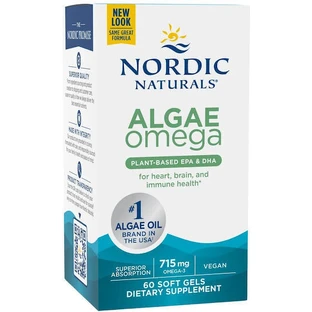 Nordic Naturals Водоросли Омега 715 мг 60 софтгелей