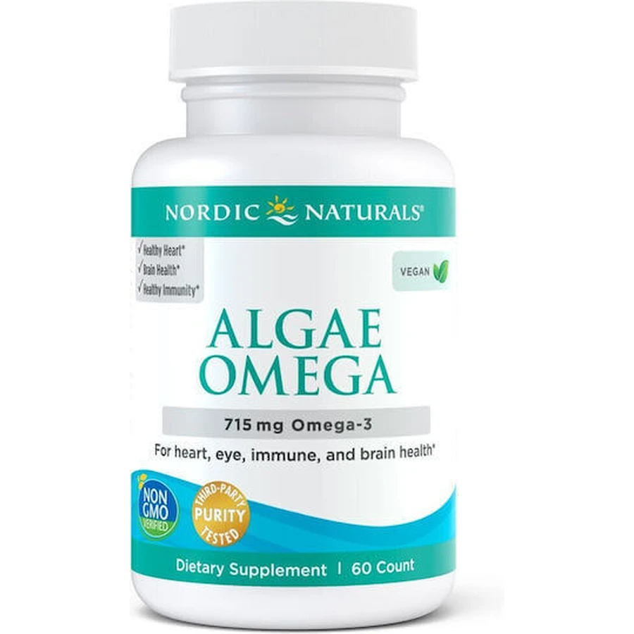 Nordic Naturals Водоросли Омега 715 мг 60 софтгелей: цены и характеристики