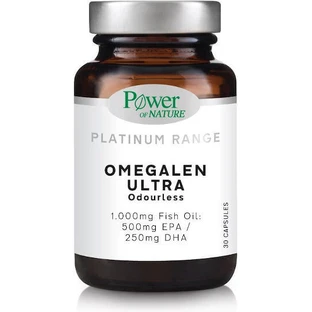 Power Of Nature Platinum Range Omegalen Ultra Odourless Fish Oil 1000mg 30 caps
