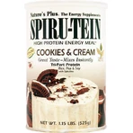 Nature's Plus Spiru-Tein Высокобелковый энергетический корм без глютена со вкусом печенья и сливок 525 гр.: цены и характеристики