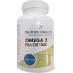 Super Health Омега 3 риб'ячий жир Риб'ячий жир 1000 мг 60 капсул Неароматизований: ціни та характеристики