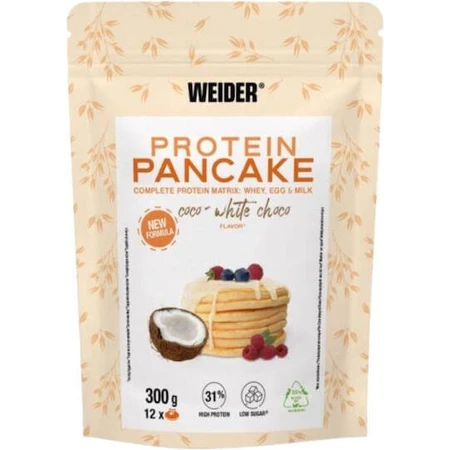 Weider Протеиновый блинчик со вкусом кокоса и белого шоколада 300 гр.: цены и характеристики